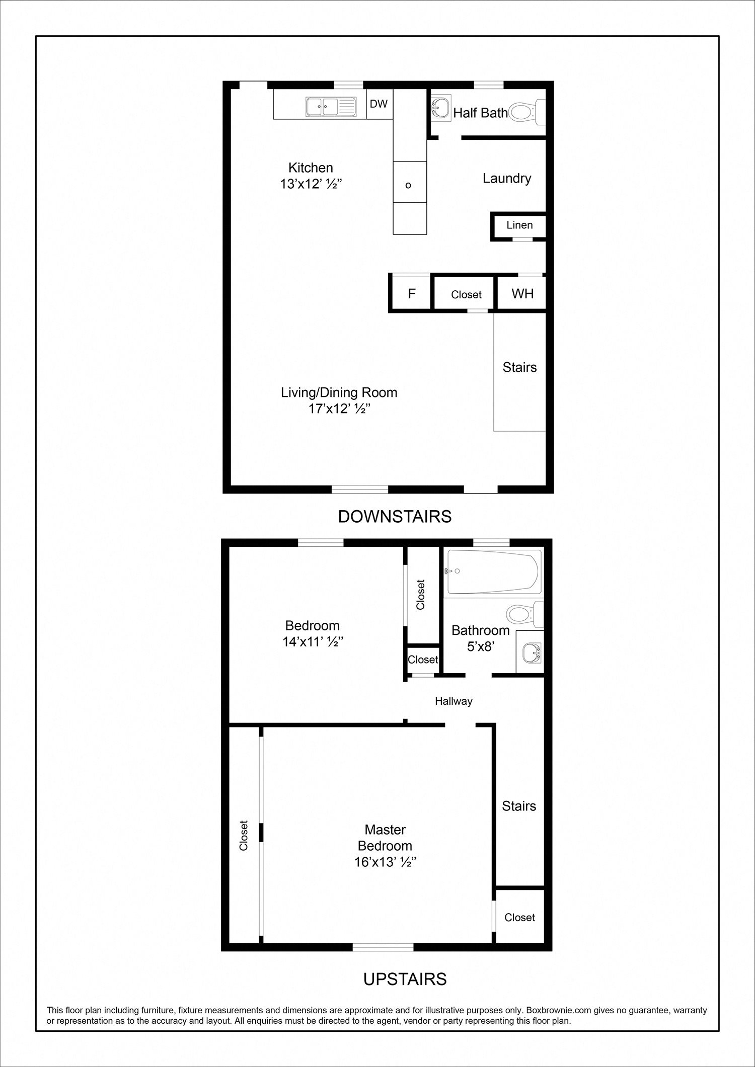 Townhouse Villas 2x1 Floor Plan Townhouse Villas 2x1 Floor Plan